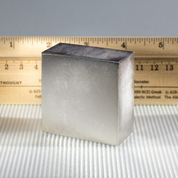 Magnes neodymowy – prostopadłościan 50,8x50,8x25,4 N 80 °C, VMM6-N40