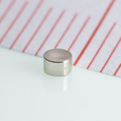Magnes neodymowy – walec śr.2x1,2 N 80 °C, VMM8-N45