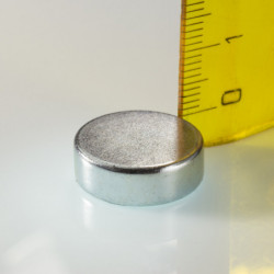 Magnes neodymowy – walec śr.18x6 Z 200°C, VMM3EH-N30EH